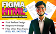 convert figma to html react js using tailwind css bootstrap
