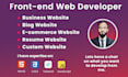 build exciting landing page for your website with html, CSS, tailwindcss and js