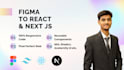 convert PSD, xd, figma to pixel perfect react, nextjs using tailwind, custom CSS