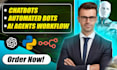 custom ai chatbot and automation solutions with n8n, vapi ai, gohighlevel