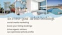 do airbnb promotion, airbnb listing SEO, vrbo marketing to increase bookings