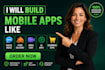 build mobile apps like social media food delivery video chat ai ecommerce app