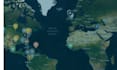 create map animation for youtube tiktok with sfx and sub