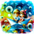 create watercolor children book illustration