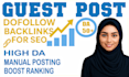 publish SEO guest posts on high da sites with dofollow backlinks