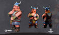 create 3d character and assets for video games