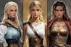 paint a realistic or fantasy portrait
