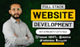 do custom website development as a full stack web developer