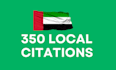 create 350 uae citation for local gmb ranking