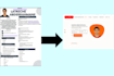 create a CV website and launch it with your name for 1 year