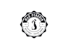 design mad penguin ice cream coffee logo
