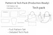 design leather bags and wallets with tech packs and patterns