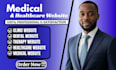 medical website design, healthcare website, dental website, therapy website