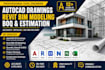 convert PDF, sketch, image into an autocad drawing