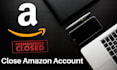 permanently close amazon account and delete data securely
