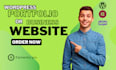 create wordpress portfolio website, business website, blogs