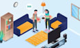 create custom 2d 3d isometric whiteboard explainer video animation