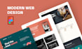 do figma website design, ui ux design, landing page design