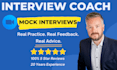 be your expert mock interview coach for interview prep and practice