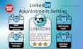 generate leads and set b2b appointments on linkedin