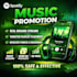 do spotify music promotion, music promotion