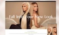 design hair extension shopify wig hair care salon store hair extension website