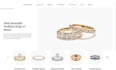 design wedding ring shopify engagement ring store jewelry website diamond store