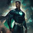 drawing custom superhero character in action