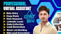 be your perfect virtual assistant for excel data entry and web research