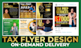 provide professional tax flyer design services