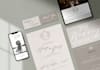 design modern beautiful wedding invite or wedding stationery
