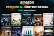 design premium amazon a plus content to drive more sales