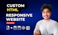 build or rebuild website development as web developer