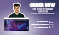 design a stunning animated one page wix website