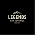 design awesome legends bar and grill logo