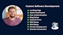 do custom software development saas web application as software developer