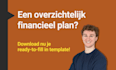 provide you a financial plan template