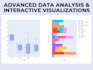 do statistical analysis and interactive data visualization