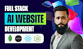 build ai website development as a full stack developer, mern stack developer