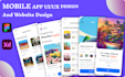 do UX UI design for your website design or mobile app design