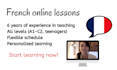 teach you french in a practical and interactive way