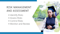 write quality risk management, and assessment tasks