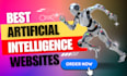 ai automation agency website, ai chatbot website, agency website