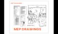 draw architectural, electrical plan, plumbing, mep drawings