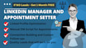 linkedin appointment setting and b2b lead generation and sales