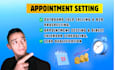 be your appointment setter in english and spanish