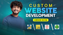 build full stack website development, full stack developer, front end developer