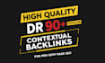 create DR 90 backlinks