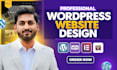 create wordpress website development, design or redesign