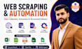 do web scraping, data extraction, and browser automation